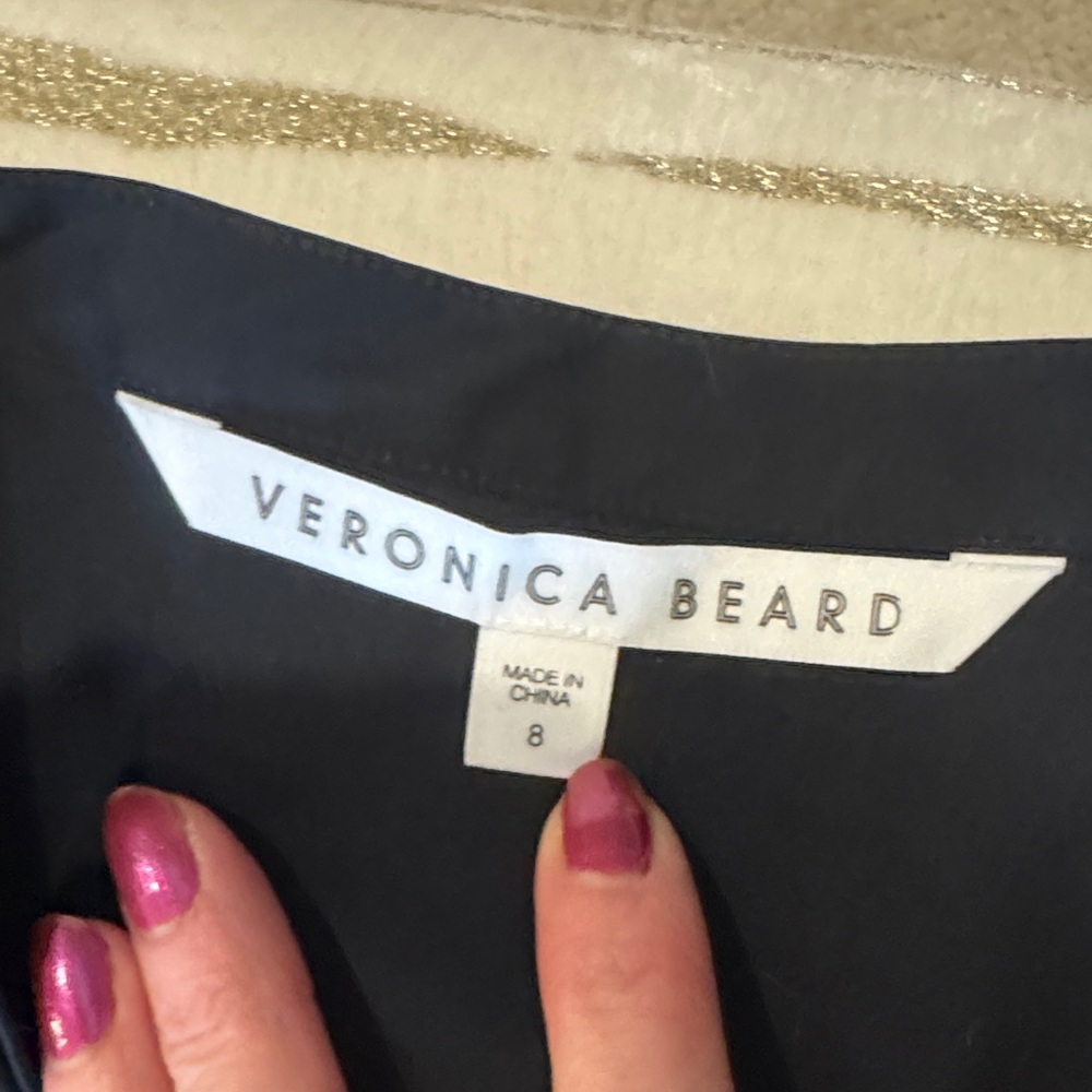 Veronica Beard Black Midi Dress - Picture 3 of 5